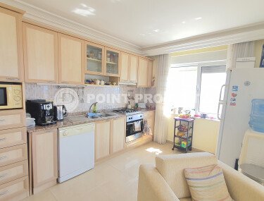 Светлая 95 m² квартира в районе Джикджилли с ВНЖ и видом на море-id-10438-фото-2