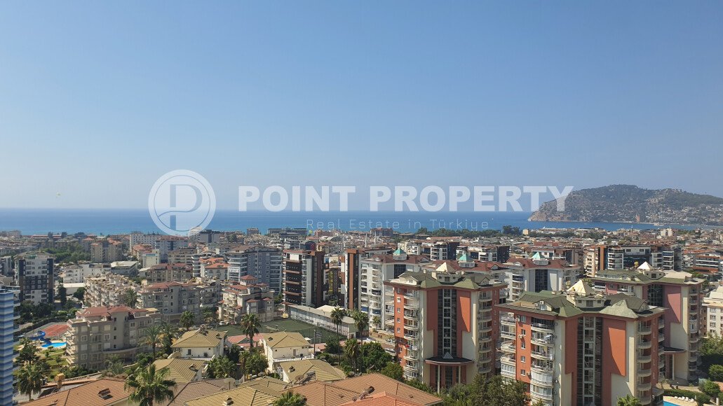 Светлая 95 m² квартира в районе Джикджилли с ВНЖ и видом на море-id-10438-фото-8