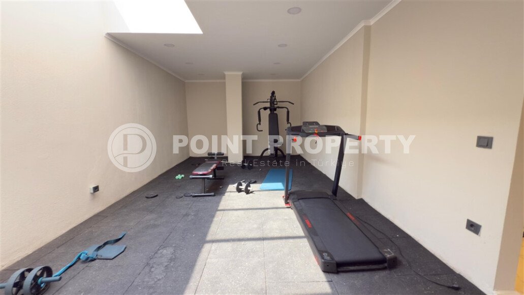 Новая 53 m² квартира в районе Каргыджак в шаге от пляжа и с видом на море-id-10439-фото-7