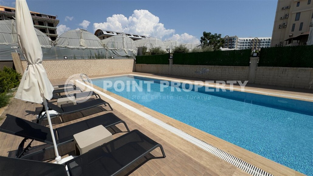 Новая 53 m² квартира в районе Каргыджак в шаге от пляжа и с видом на море-id-10439-фото-8