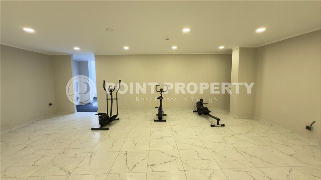 Новая 53 m² квартира в районе Каргыджак в шаге от пляжа и с видом на море-id-10439-фото-9