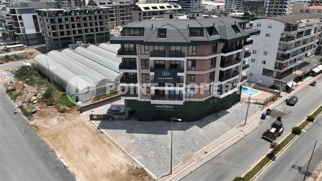 Новая 53 m² квартира в районе Каргыджак в шаге от пляжа и с видом на море-id-10439-фото-11