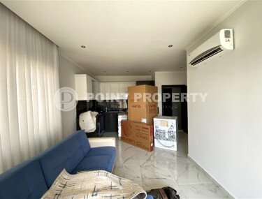 Светлая 45 m² квартира в районе Оба в современном комплексе-id-10440-фото-3