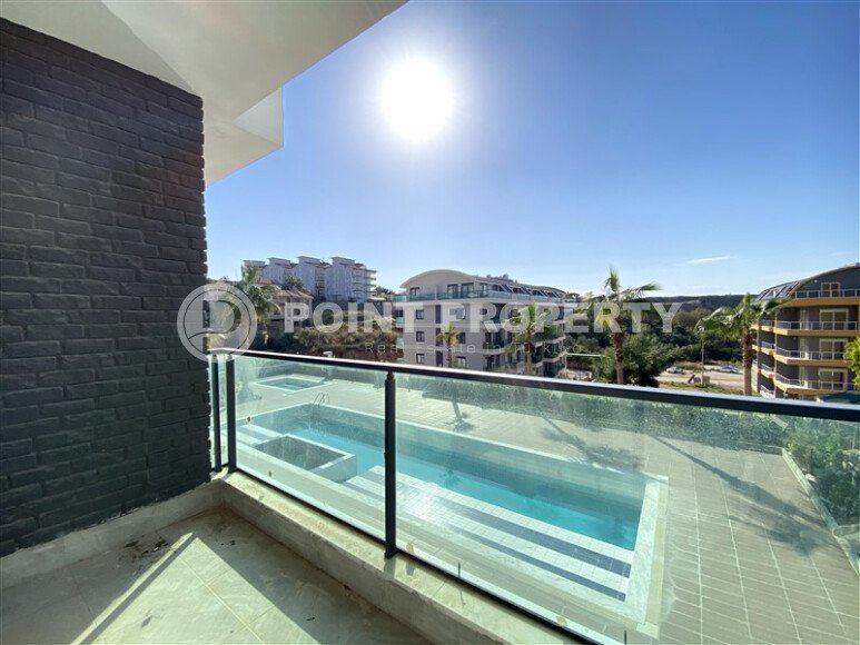 Светлая 45 m² квартира в районе Оба в современном комплексе-id-10440-фото-7