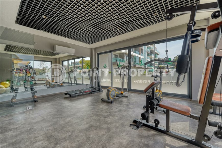 Светлая 45 m² квартира в районе Оба в современном комплексе-id-10440-фото-10