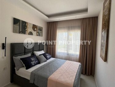 Квартира 1+1 в Махмутларе 55 m² в комплексе с инфраструктурой-id-10447-фото-4