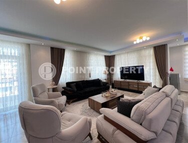 Элегантный 4+1 дуплекс 200 m² в Оба–Обагёль с ВНЖ и видом на горы-id-10452-фото-2