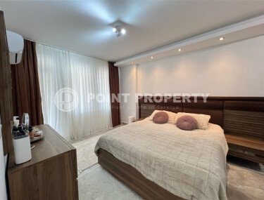 Элегантный 4+1 дуплекс 200 m² в Оба–Обагёль с ВНЖ и видом на горы-id-10452-фото-5