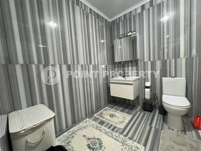 Elegant 4+1 duplex 200 m² in Obagol with a residence permit and mountain views-id-10452-photo-15