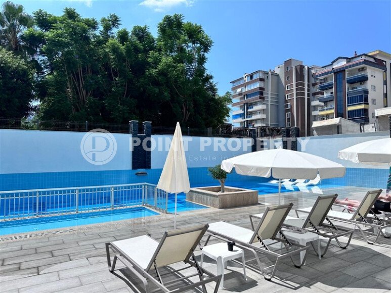 Комфортная 52 m² квартира в Махмутлар с застеклённым балконом-id-10460-фото-9