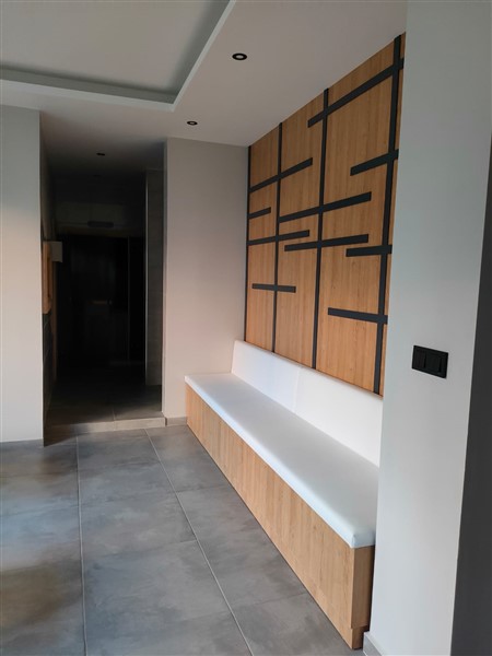 Элегантная квартира 52 м² в Махмутларе с застеклённым балконом и современным дизайном-id-10463-фото-14