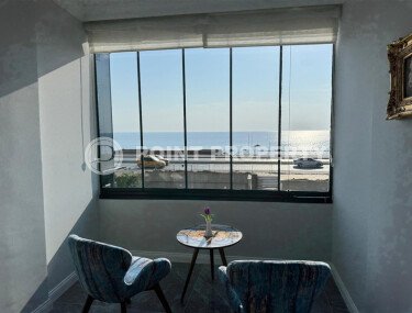 Апартаменты 3+1 на берегу Средиземного моря в центре района Тосмур.-id-4199-фото-1