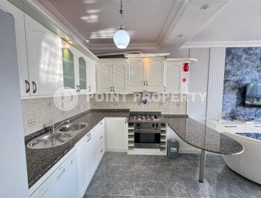 Апартаменты 3+1 на берегу Средиземного моря в центре района Тосмур.-id-4199-фото-3