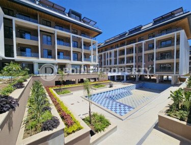 New premium apartments three kilometers from the sea, in the prestigious area of Alanya - Upper Oba-id-6095-photo-1