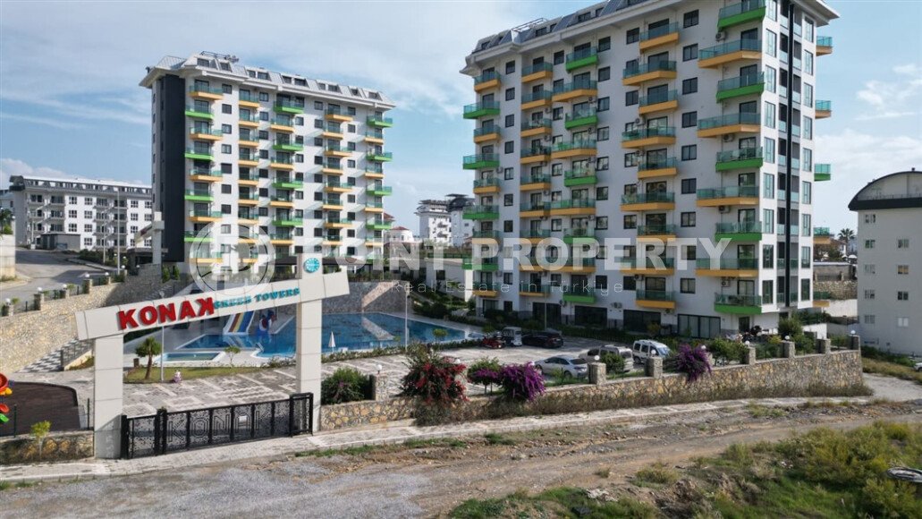 Новая 1+1, 44 м² в районе Авсаллар в крупном комплексе — дом 2024 года-id-10465-фото-15