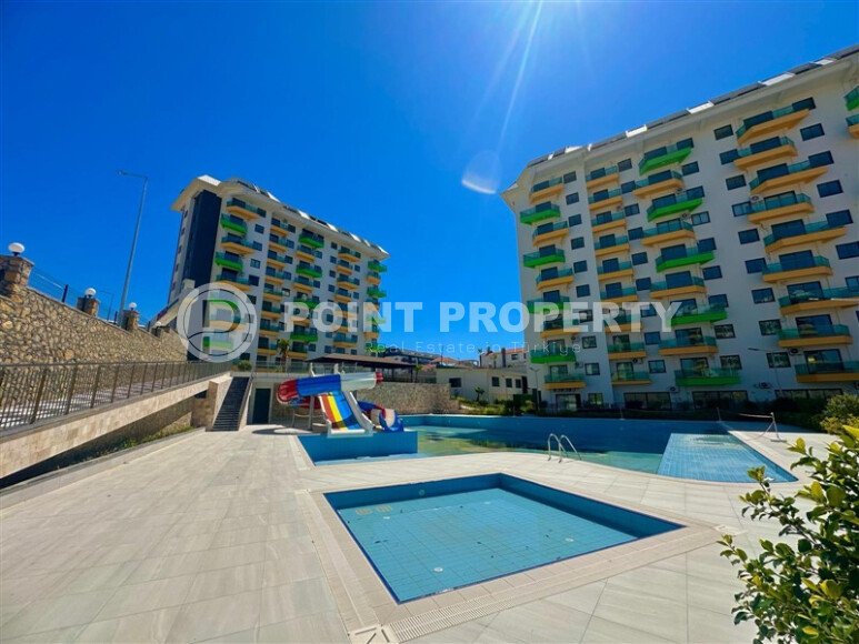 Новая 1+1, 44 м² в районе Авсаллар в крупном комплексе — дом 2024 года-id-10465-фото-27