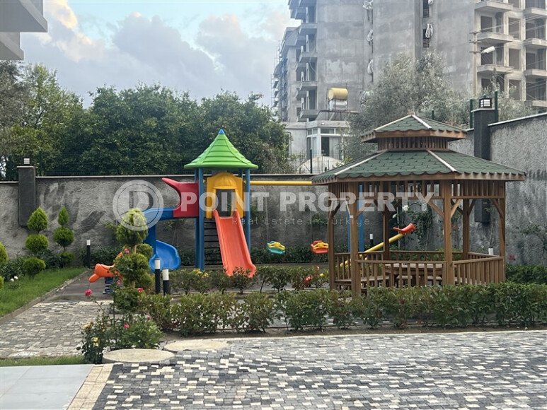 Современная 1+1, 47 м² в районе Авсаллар с панорамными окнами, недалеко от моря-id-10466-фото-2