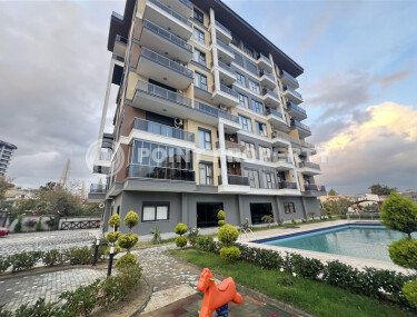 Современная 1+1, 47 м² в районе Авсаллар с панорамными окнами, недалеко от моря-id-10466-фото-5