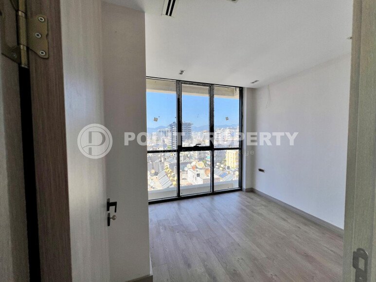 Видовая квартира 2+1 в новом комплексе на первой линии в Махмутларе-id-9289-фото-9