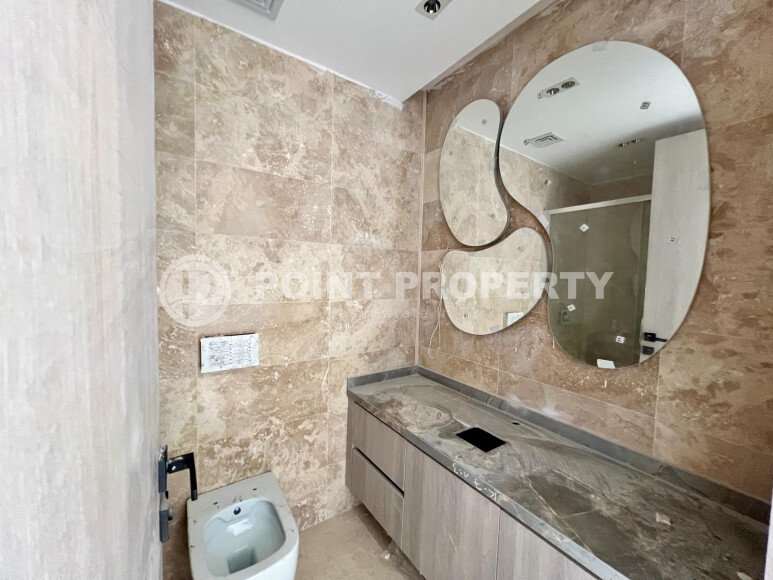 Видовая квартира 2+1 в новом комплексе на первой линии в Махмутларе-id-9289-фото-10