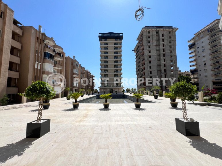 Видовая квартира 2+1 в новом комплексе на первой линии в Махмутларе-id-9289-фото-14