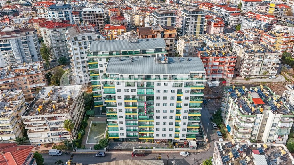 Квартира 3+1 в центре Алании с видом на море и крепость, ВНЖ-id-10470-фото-2