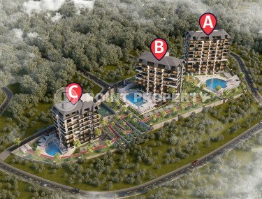 Квартира 1+1 в Авсалларе — 51 м², дом 2023 года-id-10471-фото-1