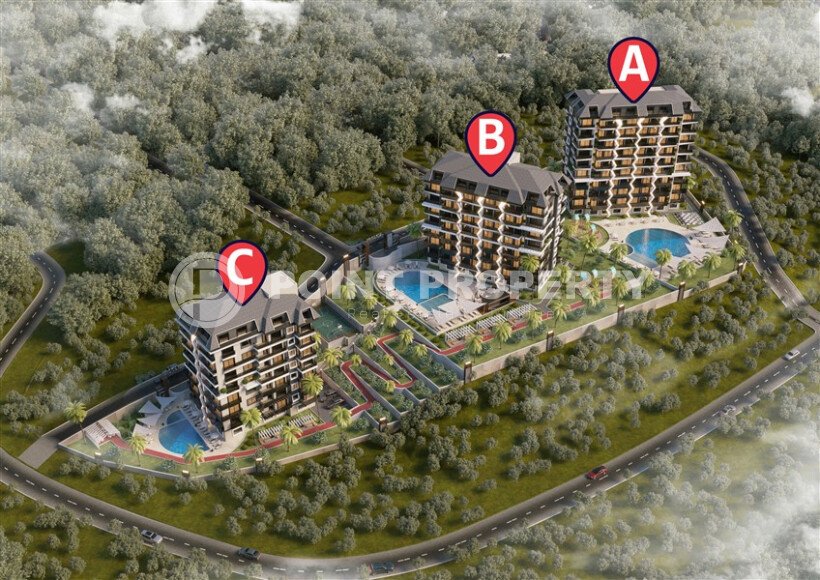 Квартира 1+1 в Авсалларе — 51 м², дом 2023 года-id-10471-фото-1