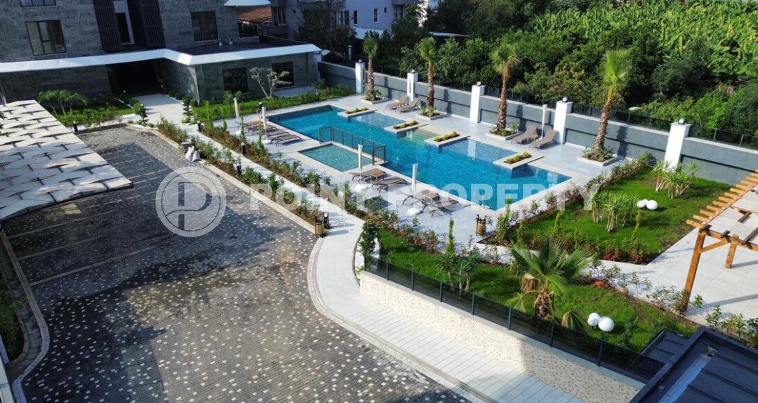 Квартира 1+1 в Кестеле в новом комплексе на первой линии моря-id-10472-photo-30