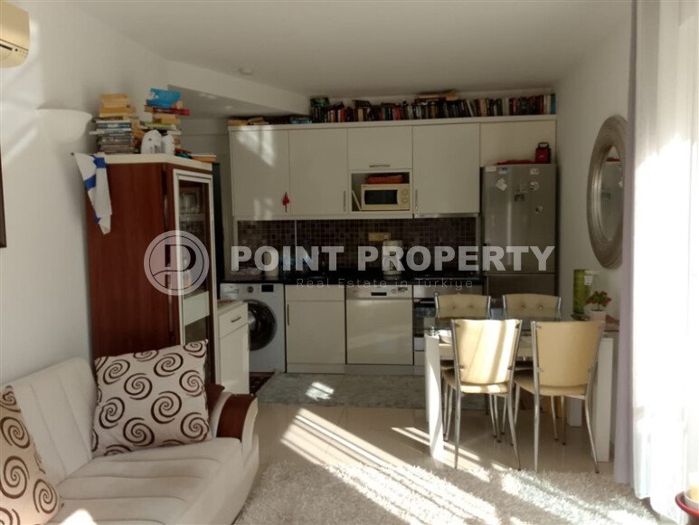 Комфортная квартира 1+1 50 м² в районе Оба рядом с морем, подходит для ВНЖ-id-10479-фото-1