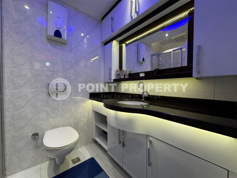 Светлая 1+1 55 m² в Махмутларе в комплексе с аквапарком и богатой инфраструктурой-id-10480-photo-2