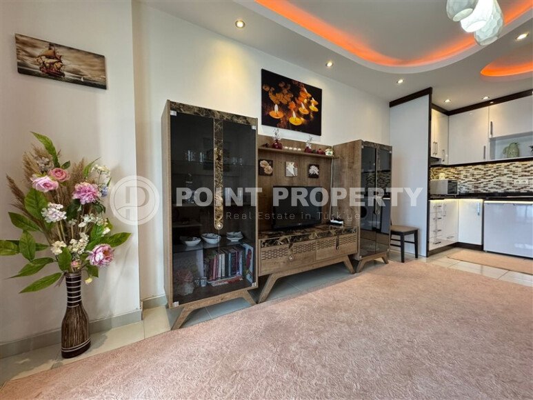 Светлая 1+1 55 m² в Махмутларе в комплексе с аквапарком и богатой инфраструктурой-id-10480-photo-4