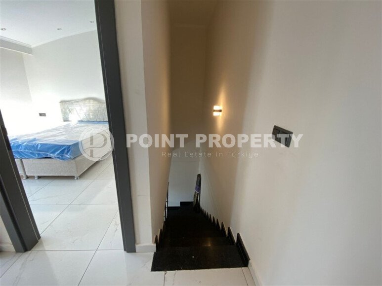 Современный дуплекс 2+1 100 м² в районе Оба с инфраструктурой курортного комплекса-id-10481-фото-4