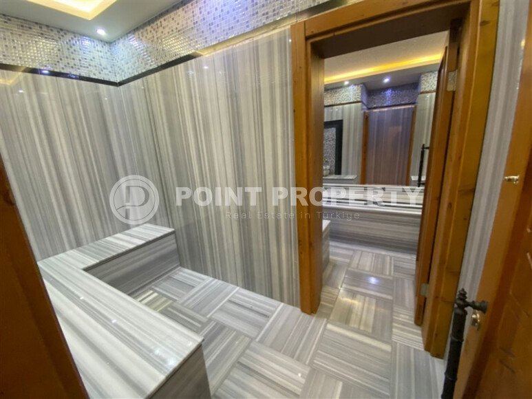 Современный дуплекс 2+1 100 м² в районе Оба с инфраструктурой курортного комплекса-id-10481-фото-24