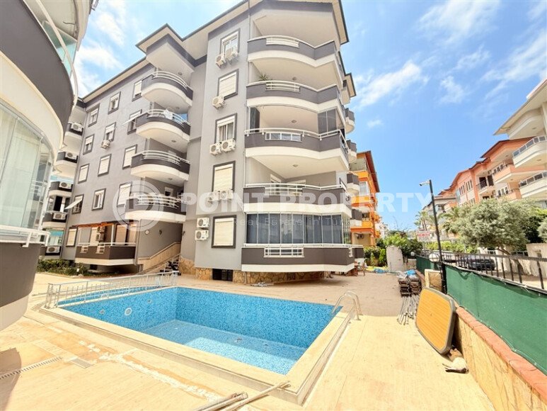 Просторная квартира 2+1 120 м² в Оба-Обагёль с двумя балконами и частным видом на море, подходит для ВНЖ-id-10482-фото-4