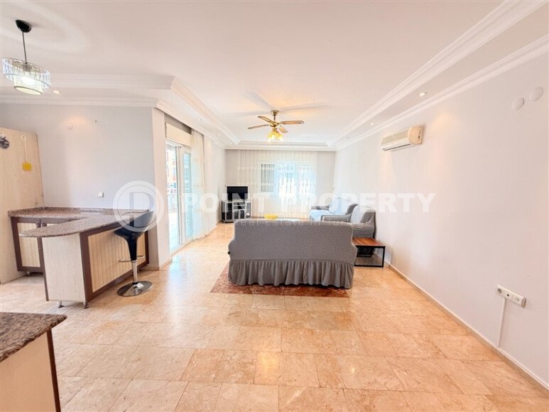 Просторная квартира 2+1 120 м² в Оба-Обагёль с двумя балконами и частным видом на море, подходит для ВНЖ-id-10482-фото-23