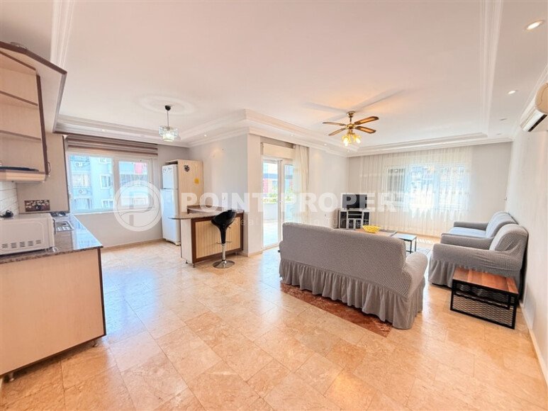 Просторная квартира 2+1 120 м² в Оба-Обагёль с двумя балконами и частным видом на море, подходит для ВНЖ-id-10482-фото-24