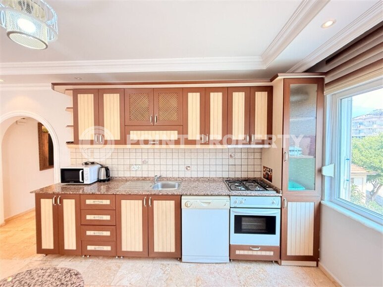 Просторная квартира 2+1 120 м² в Оба-Обагёль с двумя балконами и частным видом на море, подходит для ВНЖ-id-10482-фото-27