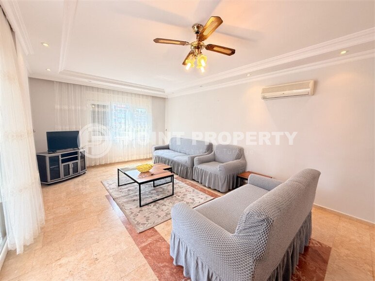 Просторная квартира 2+1 120 м² в Оба-Обагёль с двумя балконами и частным видом на море, подходит для ВНЖ-id-10482-фото-28