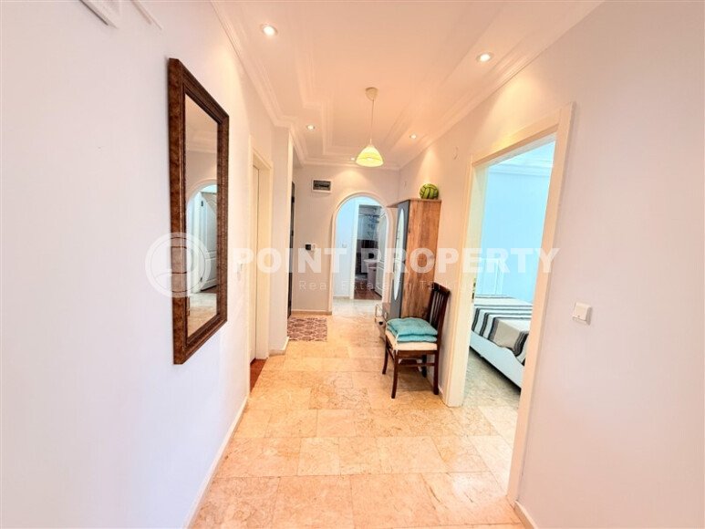 Просторная квартира 2+1 120 м² в Оба-Обагёль с двумя балконами и частным видом на море, подходит для ВНЖ-id-10482-фото-31