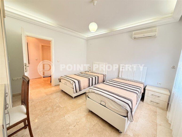 Просторная квартира 2+1 120 м² в Оба-Обагёль с двумя балконами и частным видом на море, подходит для ВНЖ-id-10482-фото-33