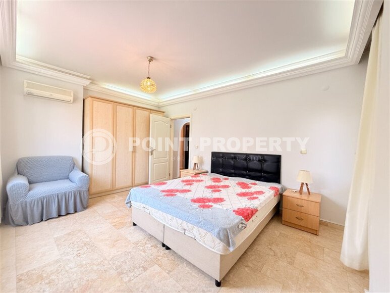 Просторная квартира 2+1 120 м² в Оба-Обагёль с двумя балконами и частным видом на море, подходит для ВНЖ-id-10482-фото-39