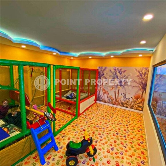 Двухуровневая квартира 55 м² на первой линии в Махмутларе-id-10484-фото-11