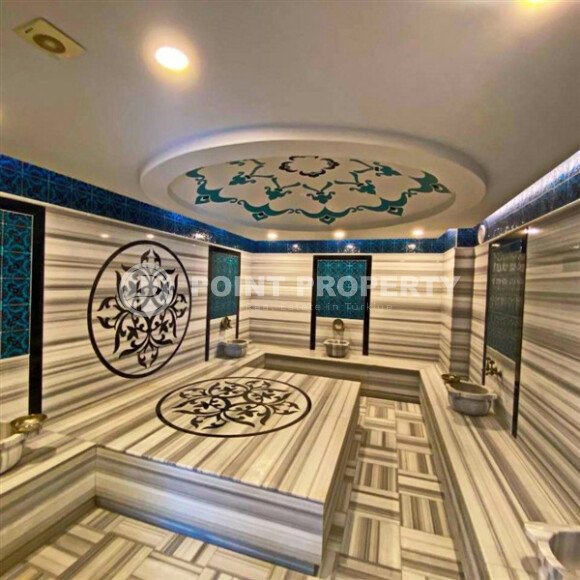 Двухуровневая квартира 55 м² на первой линии в Махмутларе-id-10484-фото-13