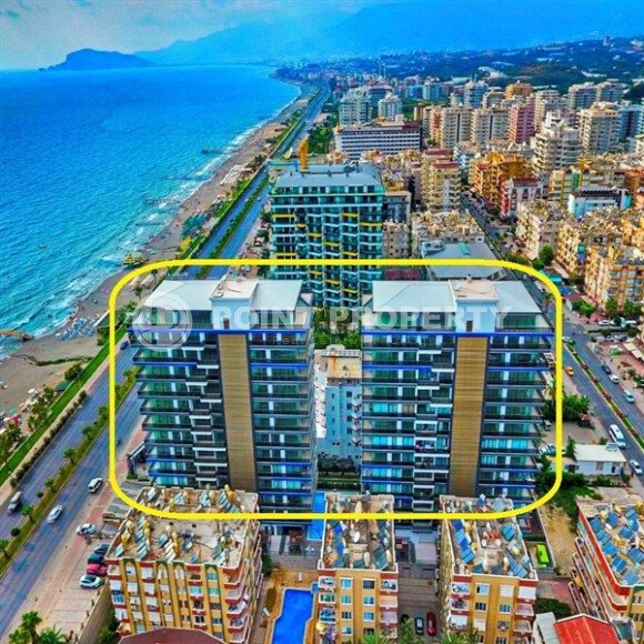 Двухуровневая квартира 55 м² на первой линии в Махмутларе-id-10484-фото-15