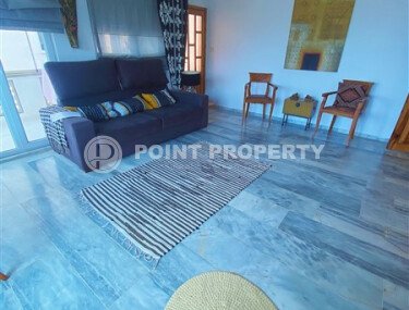 Уютная 100 m² квартира 2+1 с отдельной кухней в центре Аланьи, район пляжа Клеопатры-id-10495-фото-5