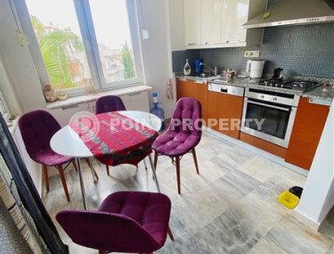 Уютная 100 m² квартира 2+1 с отдельной кухней в центре Аланьи, район пляжа Клеопатры-id-10495-фото-1