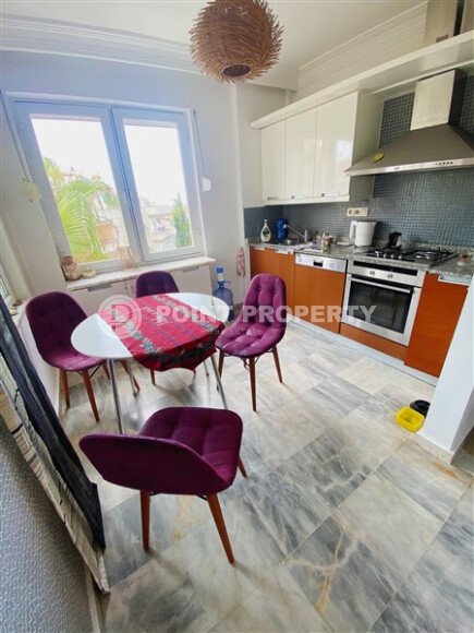 Уютная 100 m² квартира 2+1 с отдельной кухней в центре Аланьи, район пляжа Клеопатры-id-10495-фото-9