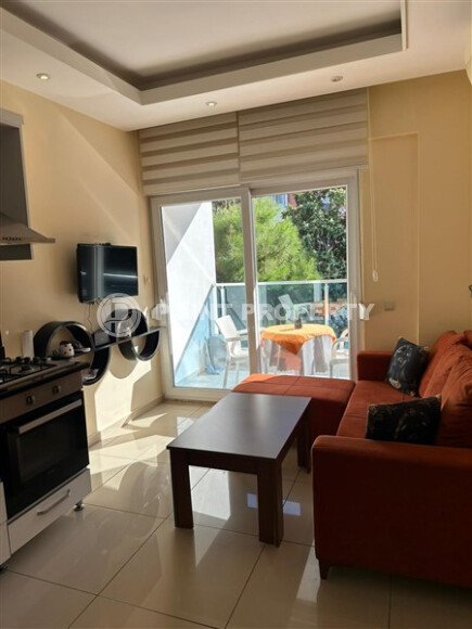 Уютная квартира 45 m² у пляжа Клеопатры в центре Аланьи-id-10503-фото-1