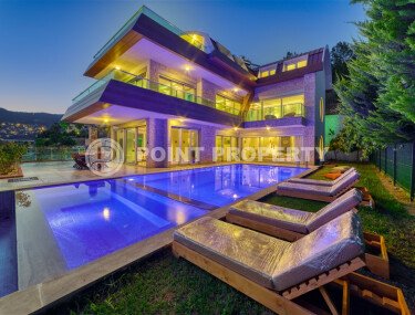 Отдельная 300 m² модерн - вилла 5+1 в районе Бекташ с панорамным видом на море и гражданством-id-10506-фото-11